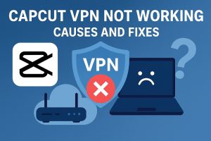 CapCut VPN Not Working